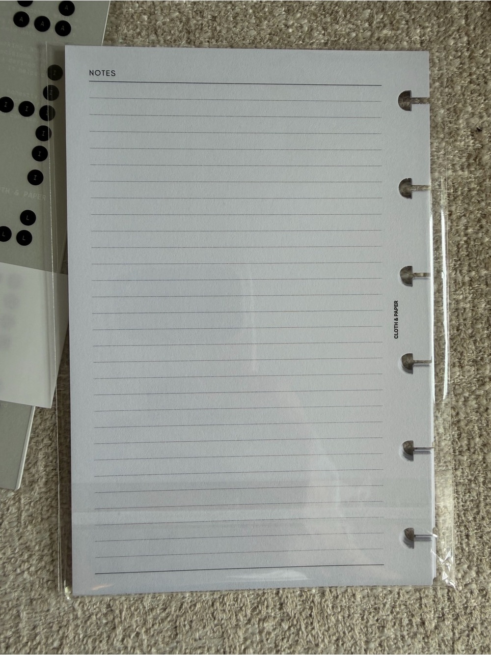 Cloth & Paper CP Petite Planner Bundle Dashboards Inserts Dividers Accessories - Picture 8 of 16